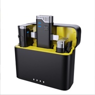 Enterprise Purchase J40 Lavalier Microphone One for Two with Charging Compartment Outdoor Mobile Pho