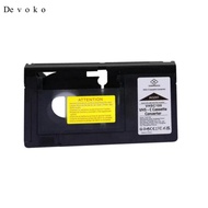 [Devoko] VHS to 12mm Cassette Adapter, Tape Adapter, Heavy Duty Black Professional 12mm Tape Convert