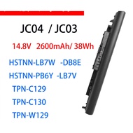 Laptop battery for HP TPN-W129 W130 Q186 C129 130 JC04 JC03