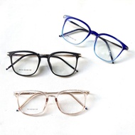 Frame + Anti-Radiation Lens Big Square Glasses AY016