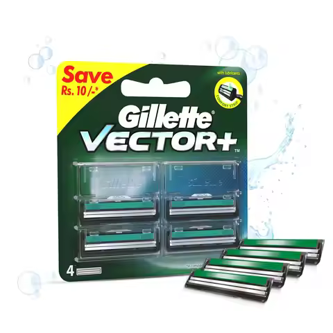 Gillette Vector 2 Razor Refills 2-layer Razor Blade Set