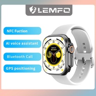 {Miracle Watch Store} LEMFO ชุดสมาร์ทวอท์ชเฉียบ8ผู้ชายผู้หญิง GPS NFC กันน้ำนาฬิกาข้อมือสมาร์ทวอชออกกำลังกาย2023