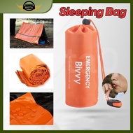 Thermal Bivvy Sleeping Bag With Aluminum Suction Emergency Bag Sleeping Survival