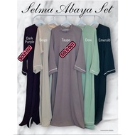 Selma Abaya Set with Bawal Selapis Curve Set