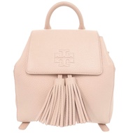 近全新 Tory Burch THEA MINI 55367 皮革甜瓜色雙肩包/日用包，粉紅色，1020 [二手]