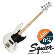 Fender® Squier® Contemporary Active Jazz Bass MN Flat กีตาร์เบส 4 สาย แบบใส่ถ่าน ปิ๊กอัพแบบฮัมบัคกิ้งคู่ คอไม้เมเปิ้ล ** ประกันศูนย์ 1 ปี **