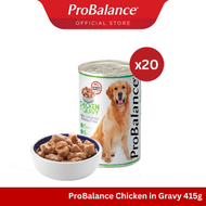 [Carton] ProBalance 9.6kg Veggie Wet Dog Food - 400g x 24 cans (2 Flavours)