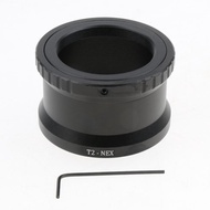 [tenlzsp0bc] T2 Telescope Lens to E-mount Camera Adapter for Sony NEX NEX-7 A7R II A6300