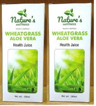 NW WHEATGRASS ALOE HEALTH JUICE 500ML X 2