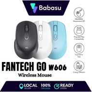 Fantech Wireless Mouse Go W606 with Ergonomic Grip, Plug & Play Connection