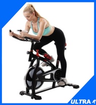 Spinning Exercise Bike Training Indoor Cycle Trainer Gym Workout Fitness With Meter Display Pedal Body Shaping Ultra Quiet Basikal Senam Cergas Senyap Dalam Rumah Bilik Boleh Ubah Tinggi Kerusi Melatih Kaki Kuat