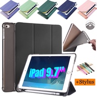 Flip Casing For iPad Air 1 / Air 2 /iPad 9.7" 5th 6th Gen 2017 2018 Case Leather Smart Cover Pen Holder