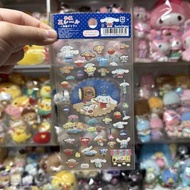 日版 Sanrio Characters 夏祭和風系列 貼紙 Sticker - Cinnamoroll 玉桂狗 肉桂狗 & Friends