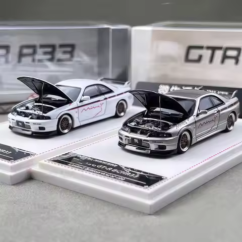 Focal Horizon 1:64 SKYLINE GTR R33 Mine's Diecast Model Car