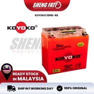 KOYOKO 12N9L-BS Battery Motorbike Battery Nanogel Battery koyoko nanogel battery Sirim Approve Sheng