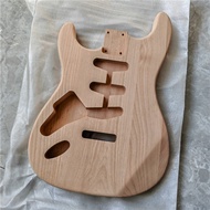 Left Handed 6 Strings Single Wave Electric Guitar Alder Body,3S Route No Paint For Stratocaster Styl