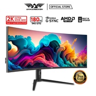 Armaggeddon 34" 180Hz 1Ms Curve Ultra Wide Built In Speaker Gaming Monitor | 3440 x 1440 XC34UWQHD