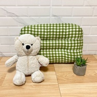 หมอนหนุนสุขภาพจัมโบ้  ทรงเว้าลายมินิมอล ช่วยลดอาการปวดคอ ขนาด 30x48x14 เซนติเมตร  OTOP จากยโสธร