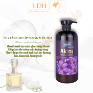 Sữa tắm trắng da dưỡng ẩm hương nước hoa dành cho nam và nữ RIVERSA  AKINA 950ML