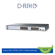 WS-C3750-24TS-S Cisco 3750 Switch (Refurbished)