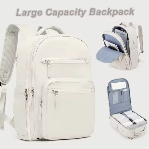 Backpack for Women and Men Overnight Weekend Bag Versatile College Bookbag Casual Student Daypack Tr