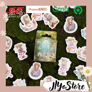 46pcs Stickers Fairy Garden Aesthetic Bujo Journal Journal Scrapbook Planner Aesthetic Cute DIY