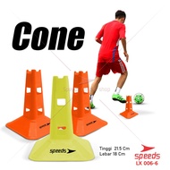 SPEEDS Cone Marker Soccer Futsal Skate Soccer Training 23Cm 006-6