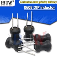 10PCS 0608 6*8mm I-shape Power Inductor Inductance Copper Coil IBUW 1MH 68uh 100uh 150UH 220 330 470