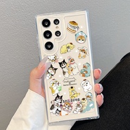Samsung S25 Ultra S24 FE S24 Ultra MOFUSAND Sanrio Character Hard Transparent Space Case for Samsung