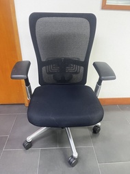Haworth 海沃氏zody Chair 黑色咖色人体工学椅电脑椅