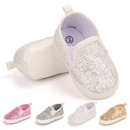 Infant Baby Girls Boys Canvas Shoes Soft Sole Toddler Slip On Newborn Crib Moccasins Casual Sneaker 