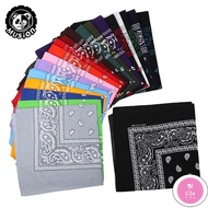 C3S Musion Cotton Kain Key Vintage Headband Fashion Hip Hop Black Bandana Square Scarf Man Classic P