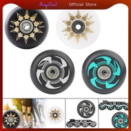 MagiDeal 76mm Inline Roller Skate Wheel Luggage Wheel Roller Shoes Skating Wheels Repair