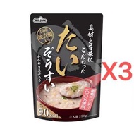 日本越光米 鯛魚粥 250g X3 (平行進口) F1-5