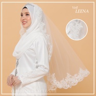 Veil Leena | Veil Kahwin | Veil Nikah | Veil Tunang | Veil Pengantin | Qalyesha