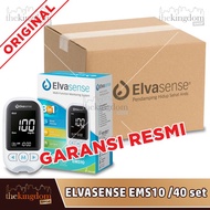 Elvasense EMS10 Alat Tes Gula Darah Glucose Cholesterol Asam Urat /40