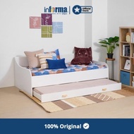 INFORMA ARICA TEMPAT TIDUR DAYBED DENGAN SORONG - PUTIH