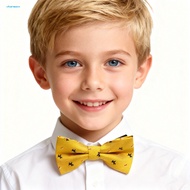 CM Adjustable Children Bow Tie Kids Durable Bow Tie Colorful Printed Bow Ties for Kids Perfect for W