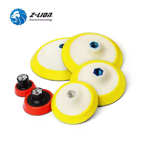 Z-LION 2"/3"/4"/5"/6"/7" Backing pad car polishing Hook&Loop Sanding Pad backer plate car wash care 
