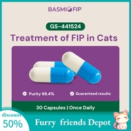 BASMI FIP™ Oral Capsules GS-441524 For Cats 2.5~4 kg Each Pack Contains 30 Days of Treatment