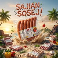 HALAL JAKIM sosej tanpa pengawet dan MSG  Buatan muslim artisan sheep casing sausage