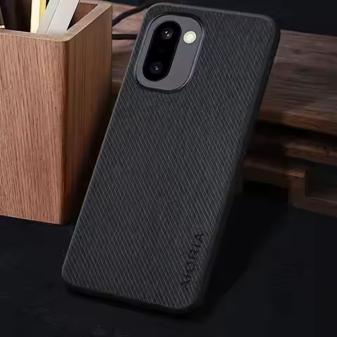 Case for Oneplus 15R 5G coque Luxury Vintage cloth pattern leather Skin Phone cover funda for oneplu