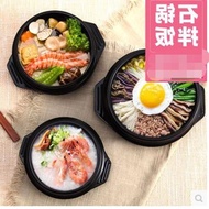 Clay uncooked pot soup with light fire clay pot special pot stone pot stone bibimbap home ceramic Ko