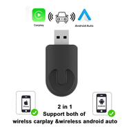 XUDA ใหม่Wireless CarPlay Android Autoอะแดปเตอร์สมาร์ทมินิกล่องPlug and Play WiFiเชื่อมต่อแบบมีสายไร