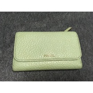 PRELOVED - fossil wallet green