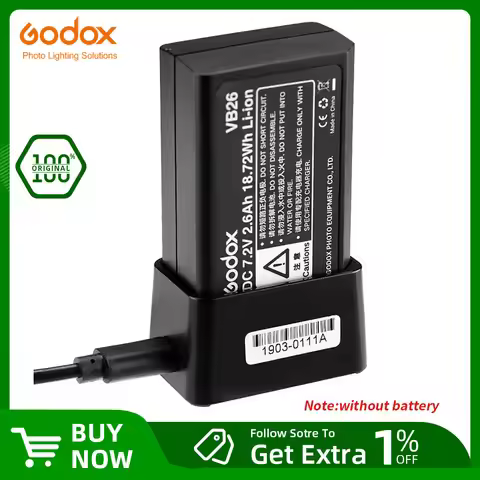 Godox VC26 USB Charger for V1 Speedlight flash(Without Battery)