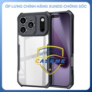 XUNDD Case for iPhone Air, iPhone 17, iPhone 17 Pro, iPhone 17 Pro Max Shockproof, TPU + Acrylic
