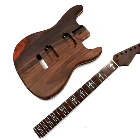 Musoo brand electric guitar kit for all solid rosewood