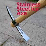 Stainless Steel Dual-Head Hoe