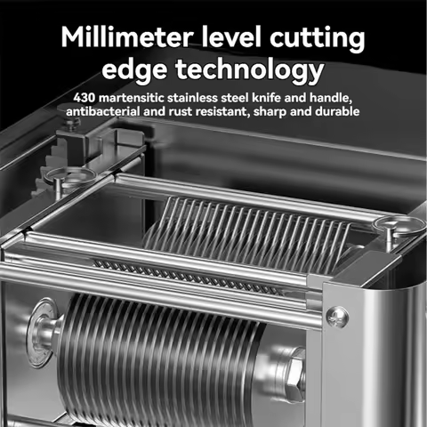 Meat Slicer Commercial Automatic Slicer Fish Fillet Slicer Minced Meat Slicer And Shredded Meat Slic